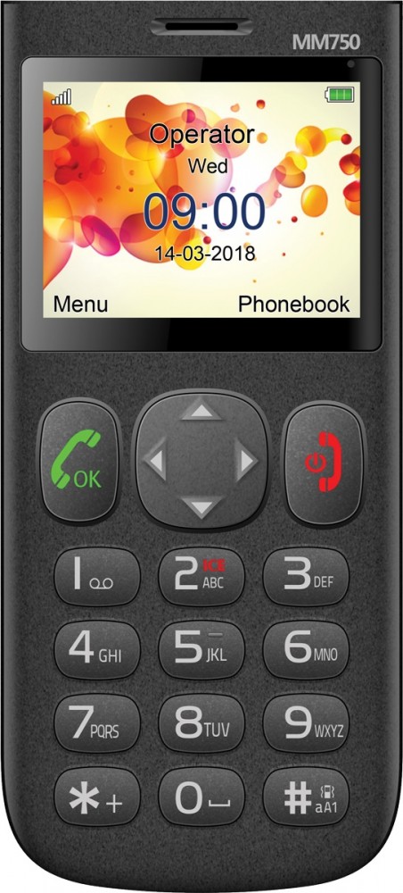 Maxcom MM750 - mobile seniors - Bazile telecom