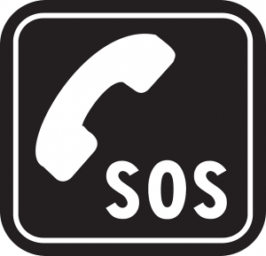 Kapsys minivision - téléphone senior malvoyant - touche SOS - Bazile Telecom