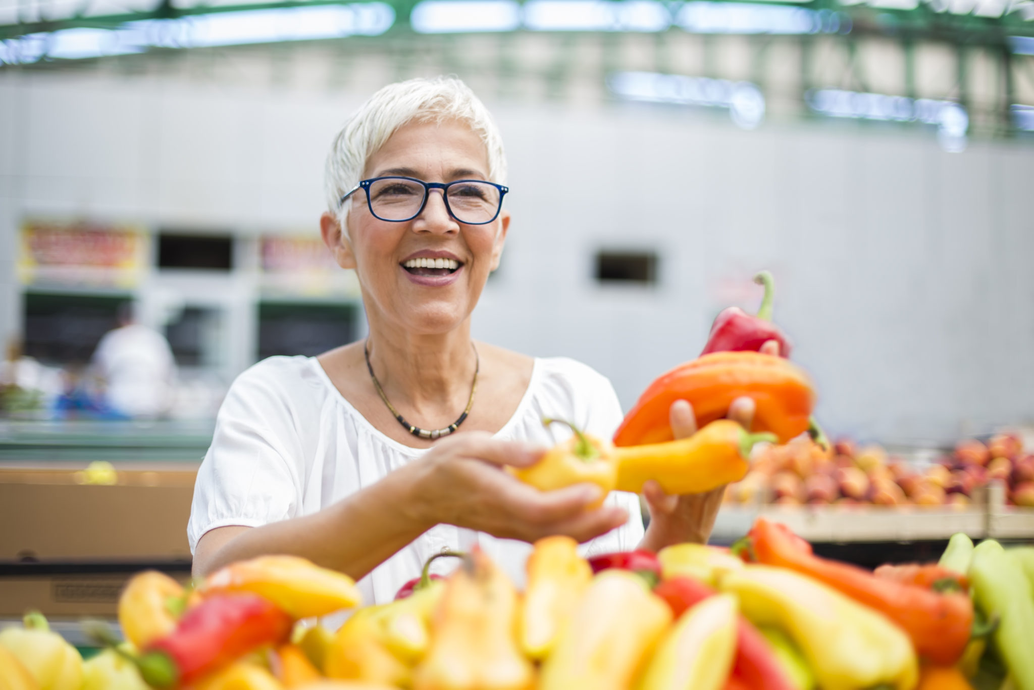 Alimentation seniors - bonne santé - Femme alimentation - Bazile Telecom 